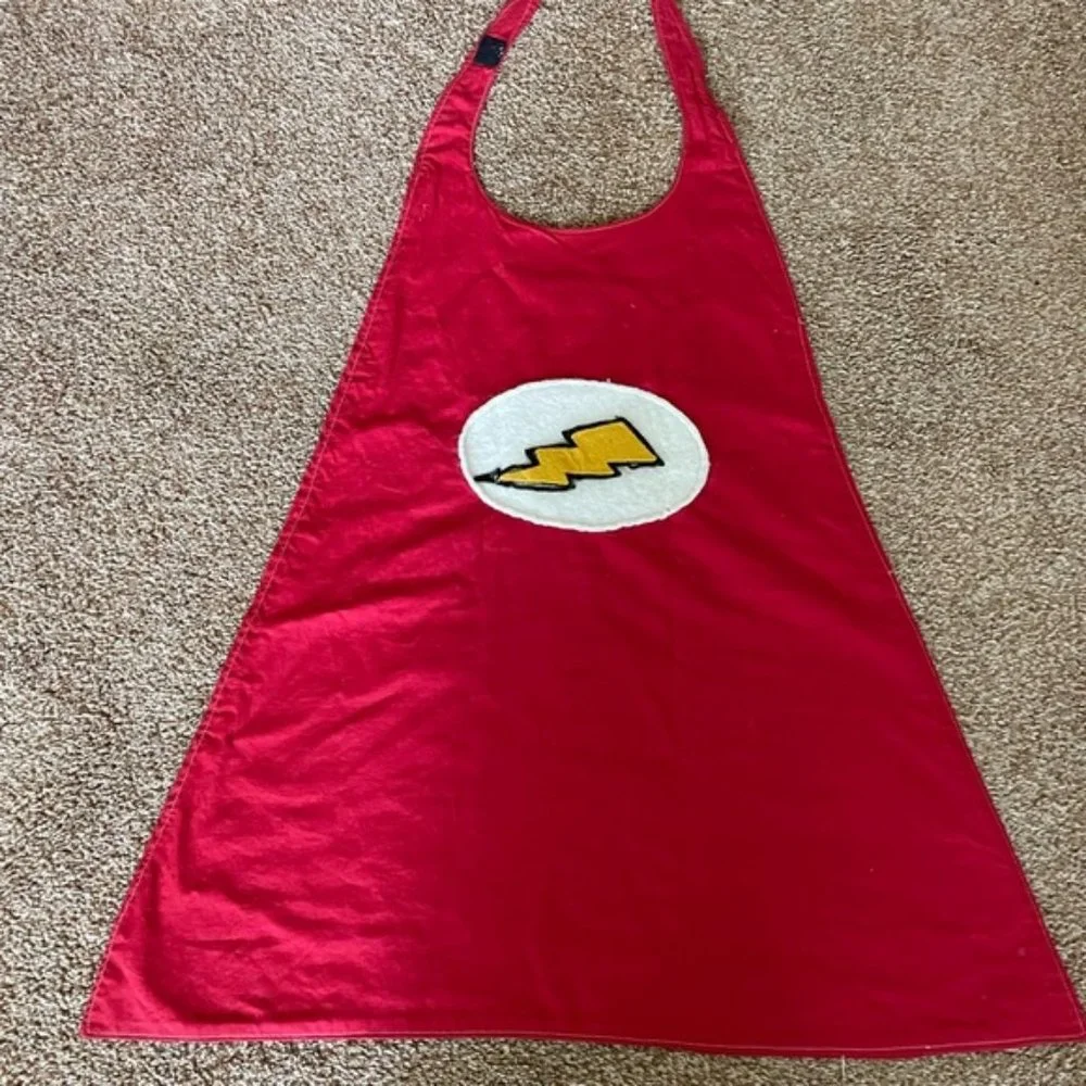 Shazam red cape
